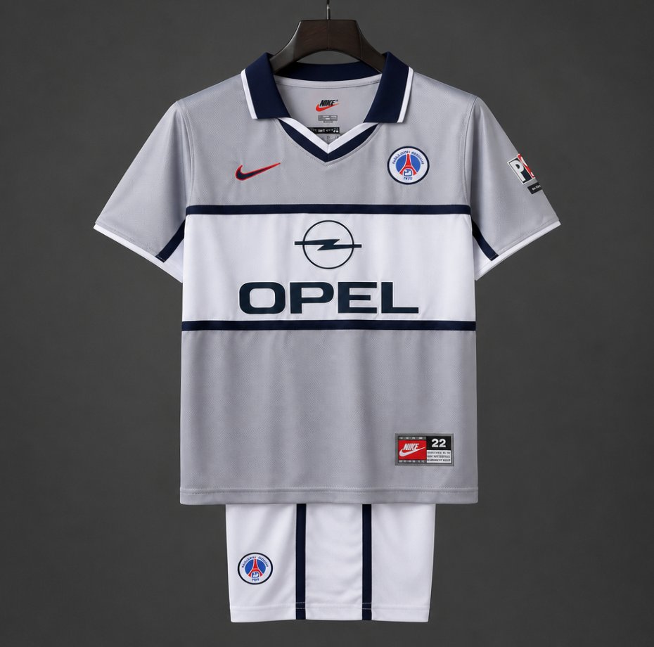 Retro Kids 00/01 PSG/Paris Saint-Germain Away Jersey