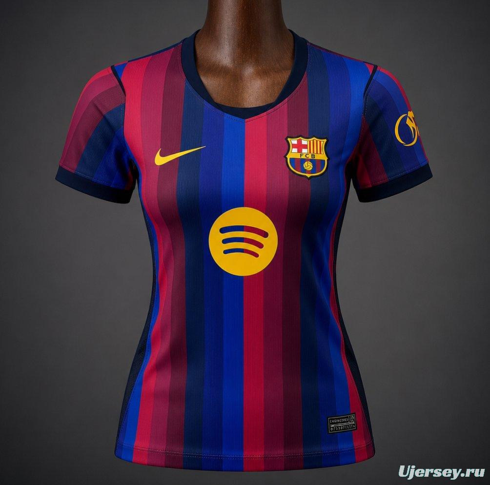 26/27 Barcelona Home Women Jersey