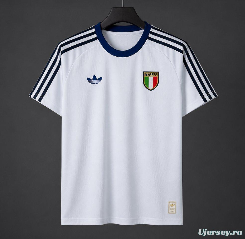 2026 Italy White Training Jersey