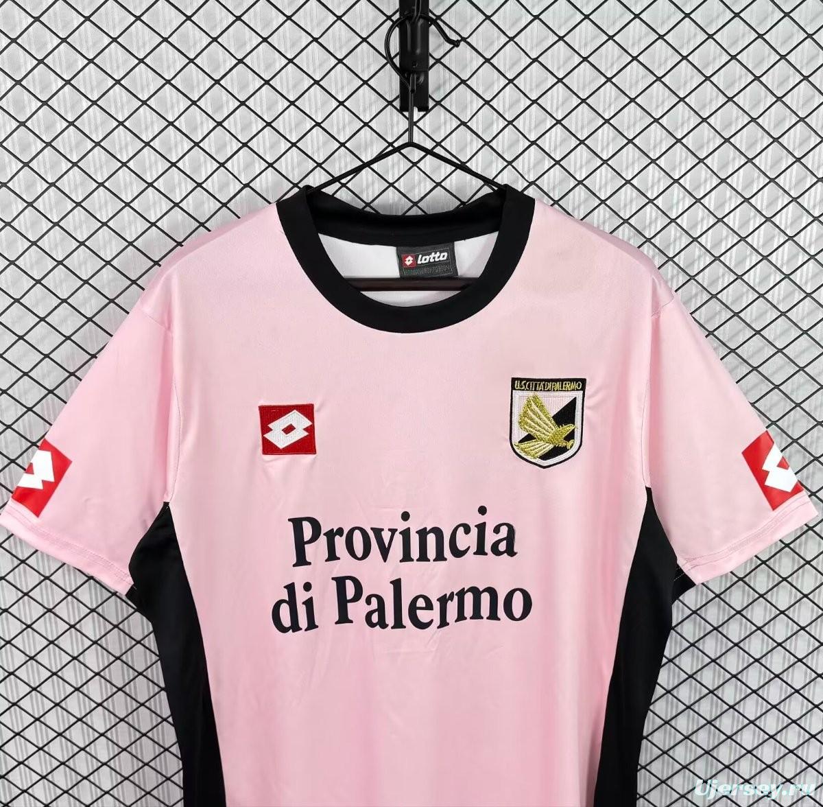 Retro 2004/06 U.S. Città di Palermo Pink & Black Home Jersey