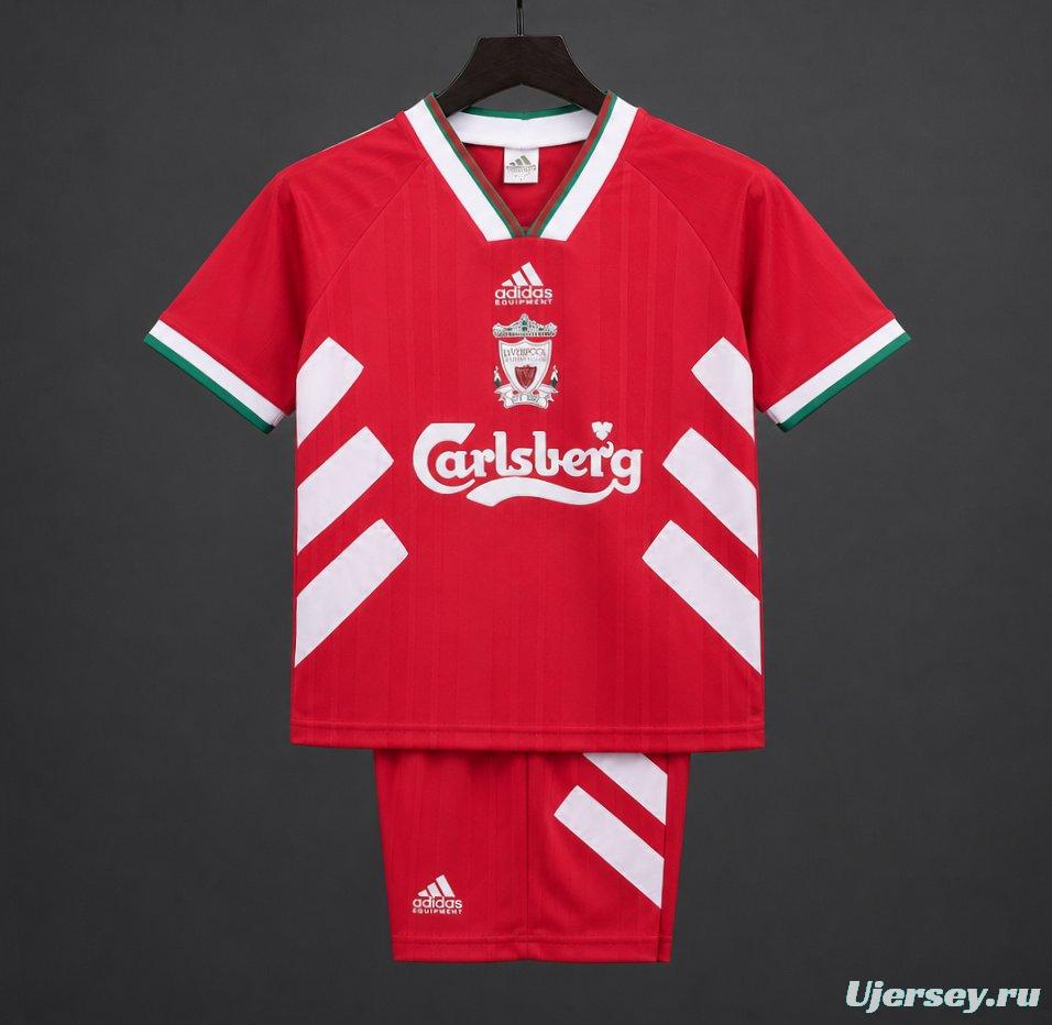 Retro Kids 93/95 Liverpool Home Jersey