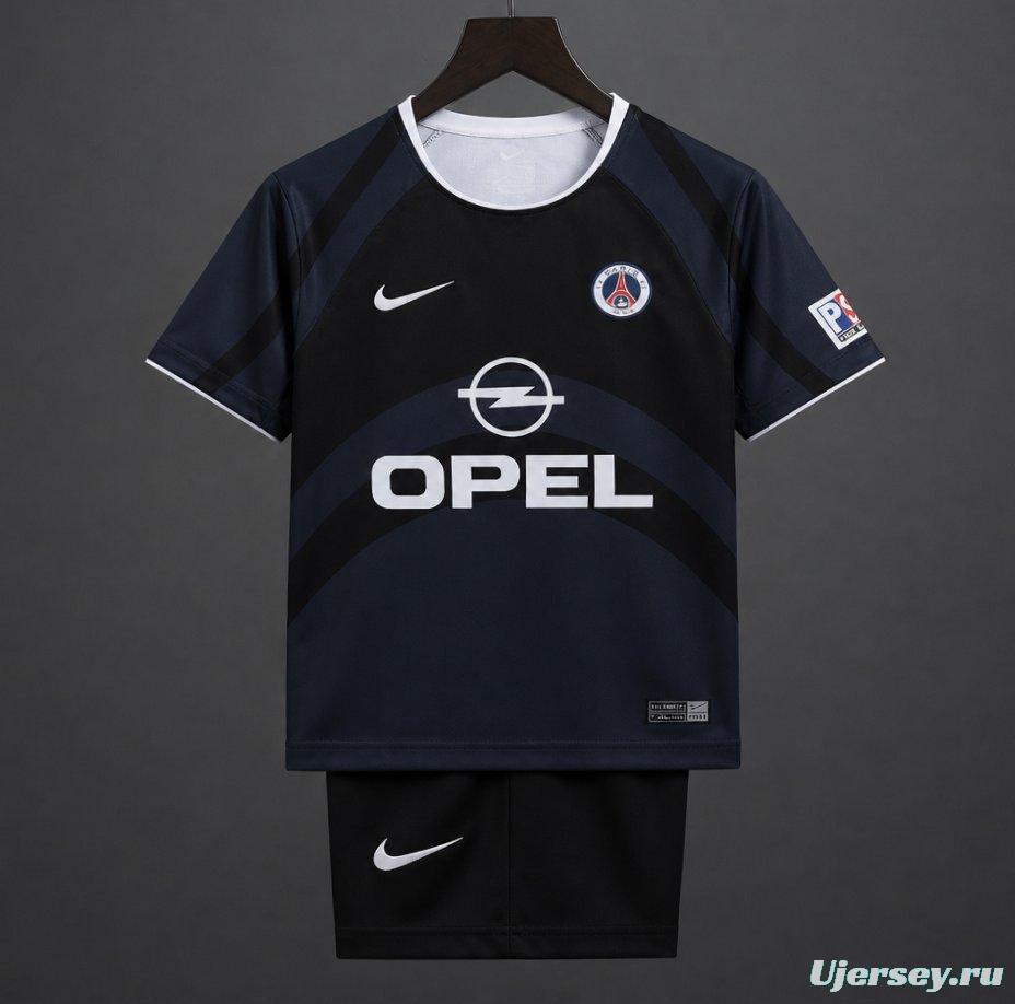 Retro  Kids 01/02 PSG/Paris Saint-Germain Third Jersey