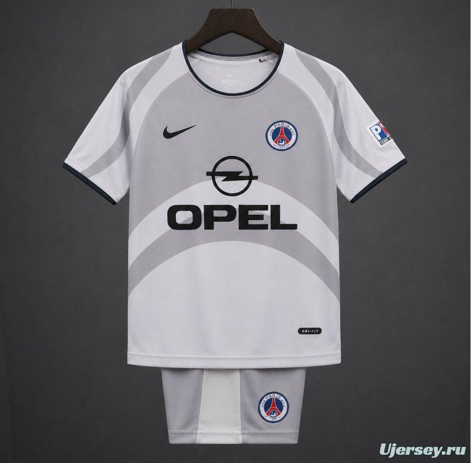 Retro Kids 01/02 PSG/Paris Saint-Germain Away Jersey