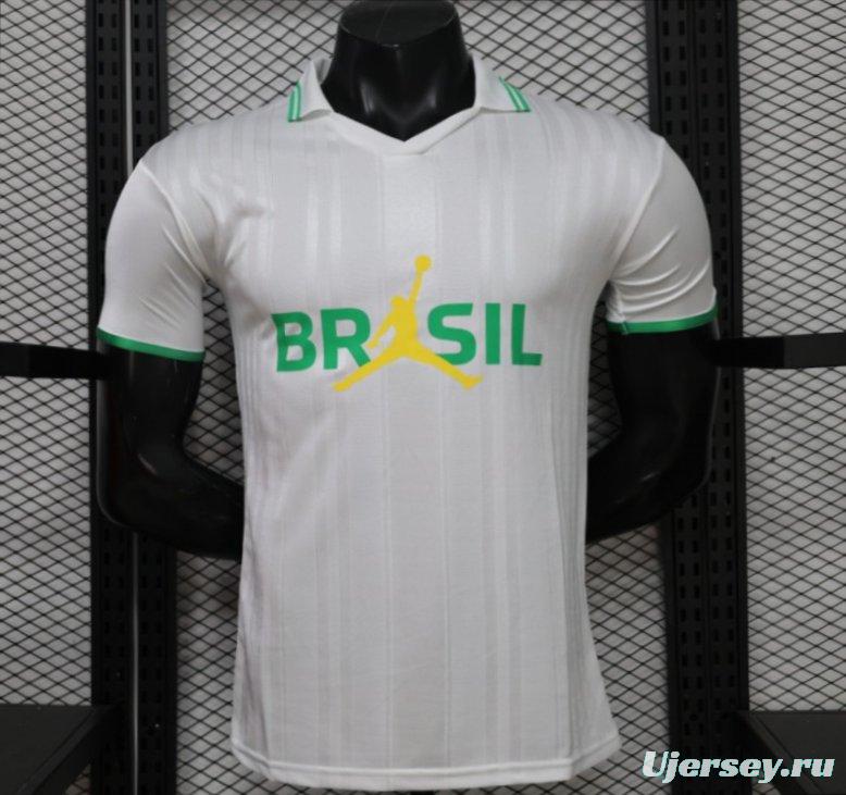 Player Version 26/27 Brazil × Jordan Brand White Special Edition Third Jersey