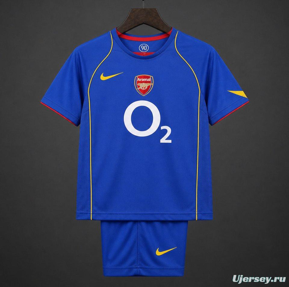 Retro Kids 04/05 Arsenal Away Jersey