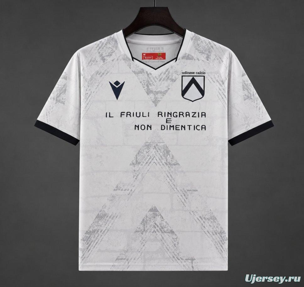 25/26 Udinese Calcio 50th Anniversary Stone-Colored Jersey