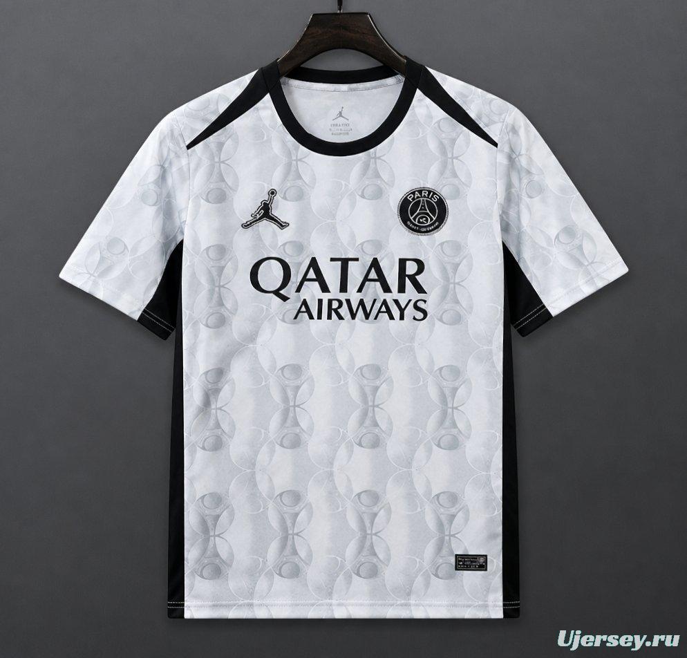 26/27 PSG/Paris Saint-Germain Academy Pro Pre-Match Grey Jersey