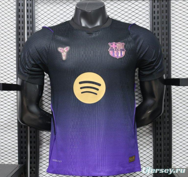 Player Version 26/27 FC Barcelona × Kobe Black & Purple  Special Edition Jersey