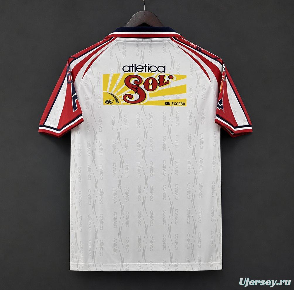 Retro 98/99 Chivas Guadalajara Away White Jersey