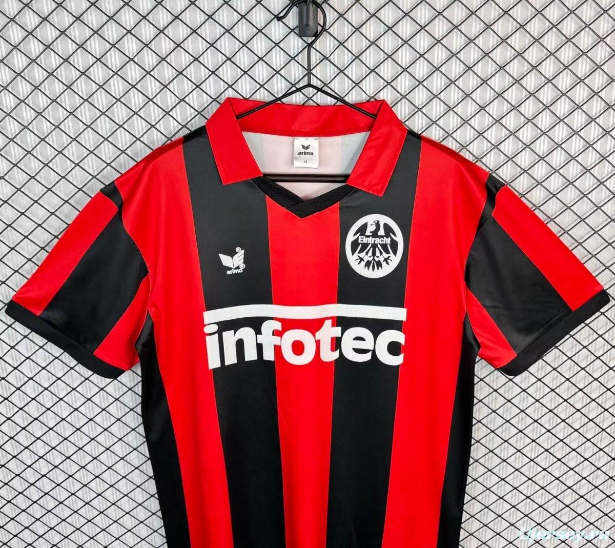 Retro 88/89 Eintracht Frankfurt Home Jersey