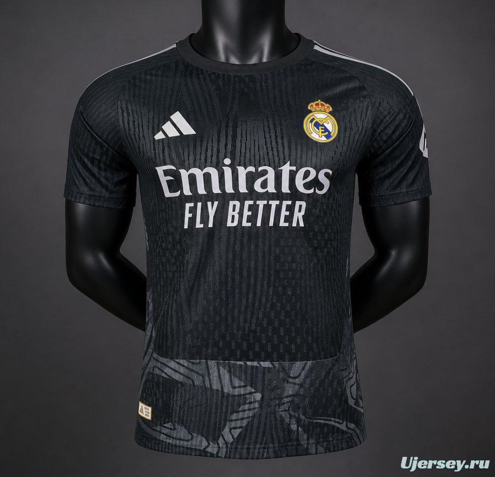 Player Version 26/27 Real Madrid Black Goalkeeper Jersey
