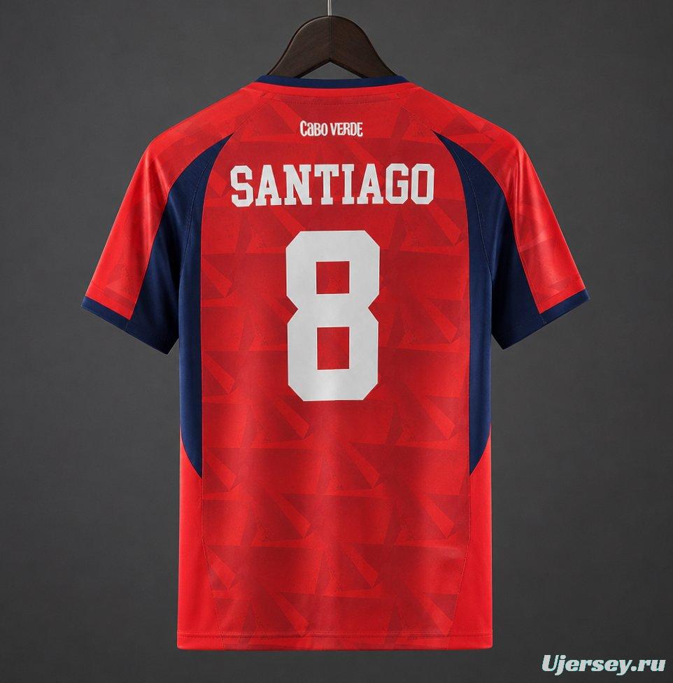 2026 Cape Verde Wine Goalkeeper Santiago Jersey
