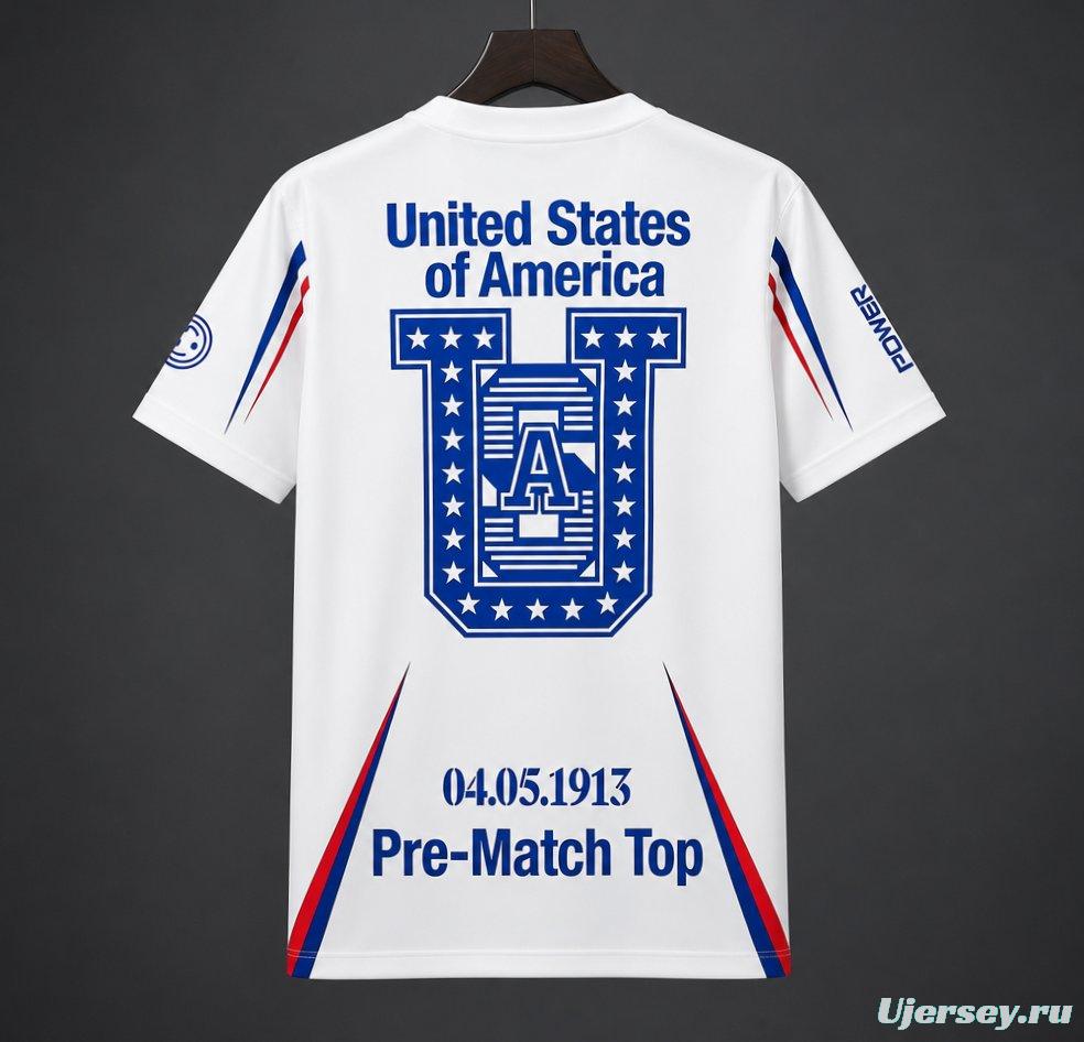 2026 USA Nike x USMNT x V.A.A. Academy Pro Pre-Match Jersey