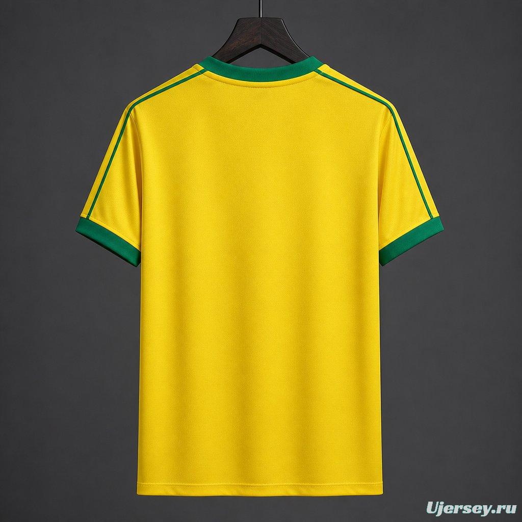 26/27  Flamengo Zico Signature World Cup Version Yellow Jersey