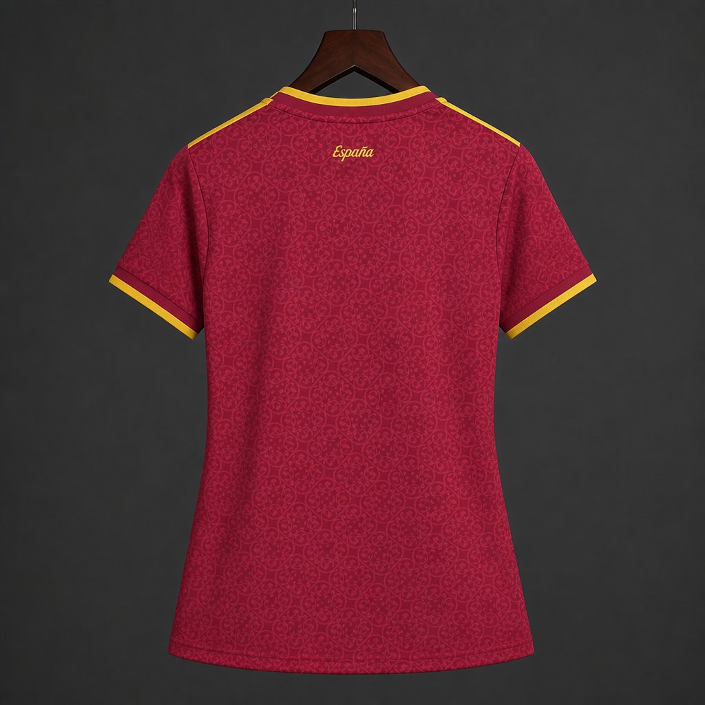 2026 Womens Spain Away Red Special Edition Jersey