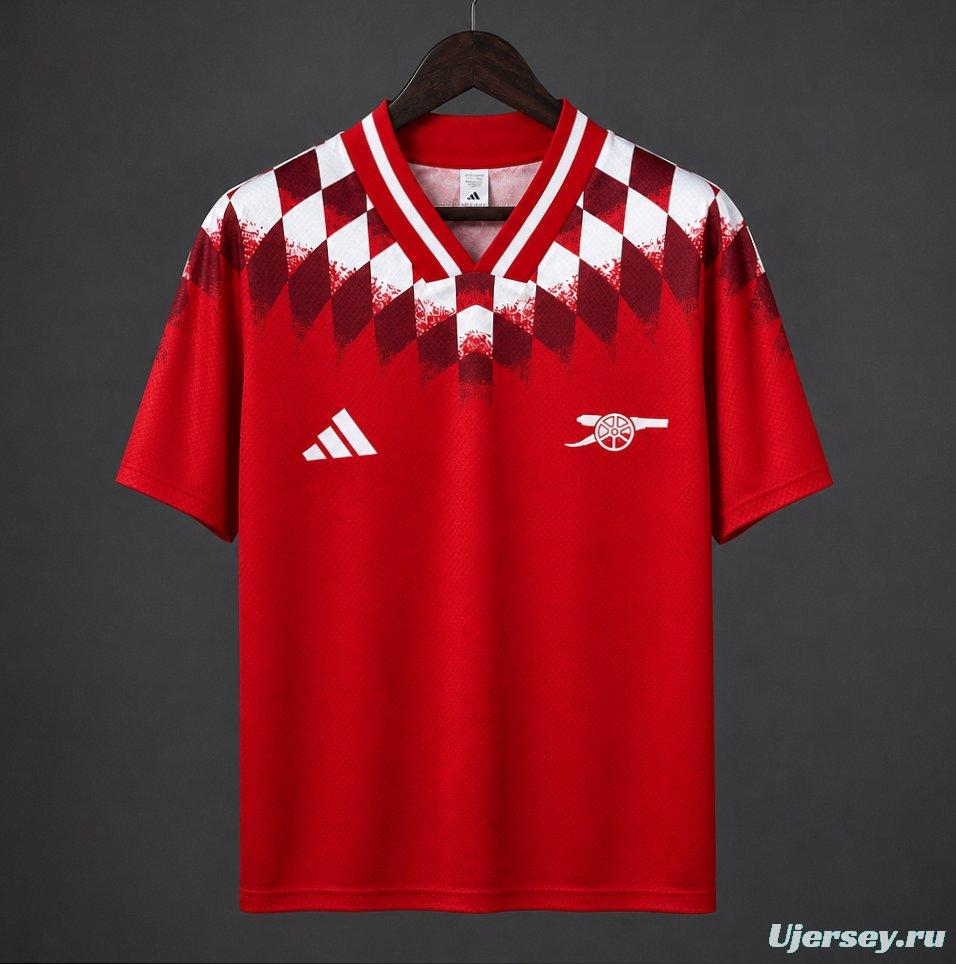 26/27 Arsenal Vintage 1994 Remake RED 'Stadium' Lifestyle  Jersey