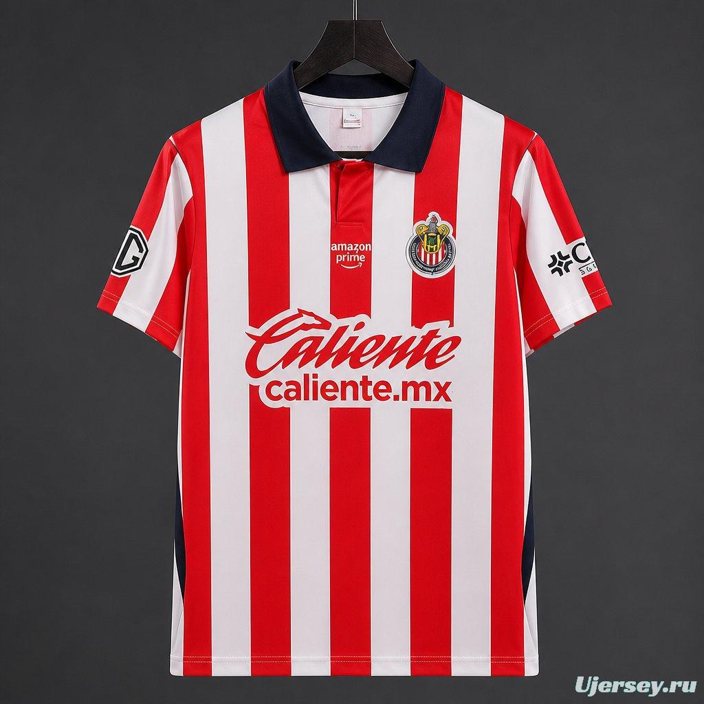 26/27 Chivas Guadalajara Home Jersey