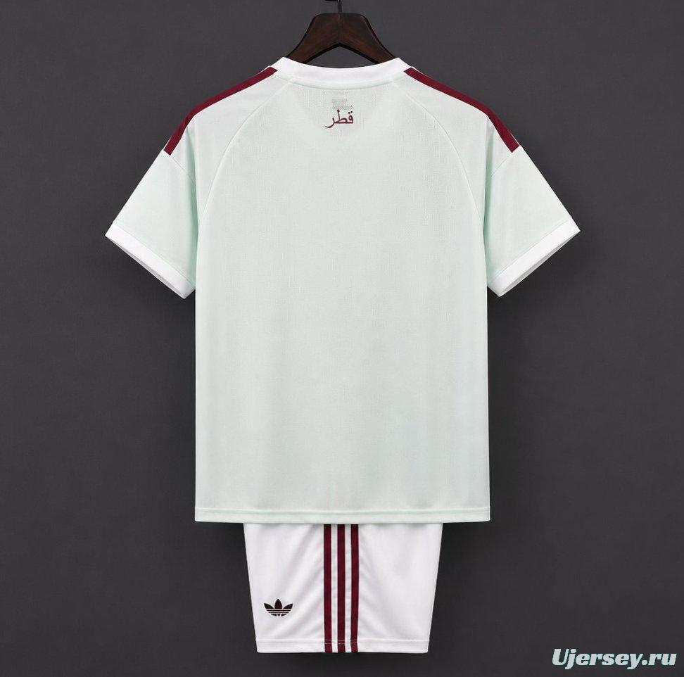 2026 Kids Qatar Away  Jersey