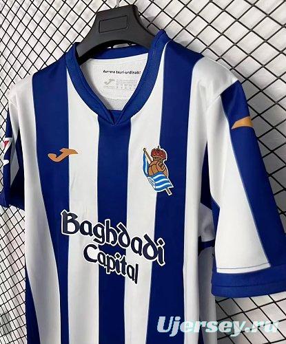 26/27 Real Sociedad home  jersey