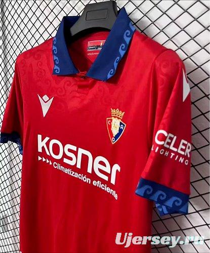 26/27 CA Osa home Red  jersey