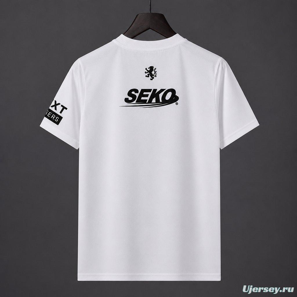 26/27 Glasgow Rangers Away Goalkeeper White Jersey