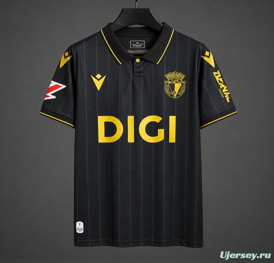 26/27 Burgos CF Away Black Jersey