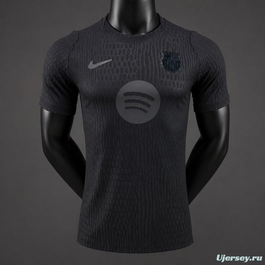 Player Version 26/27 Barcelona Black Training Jersey
