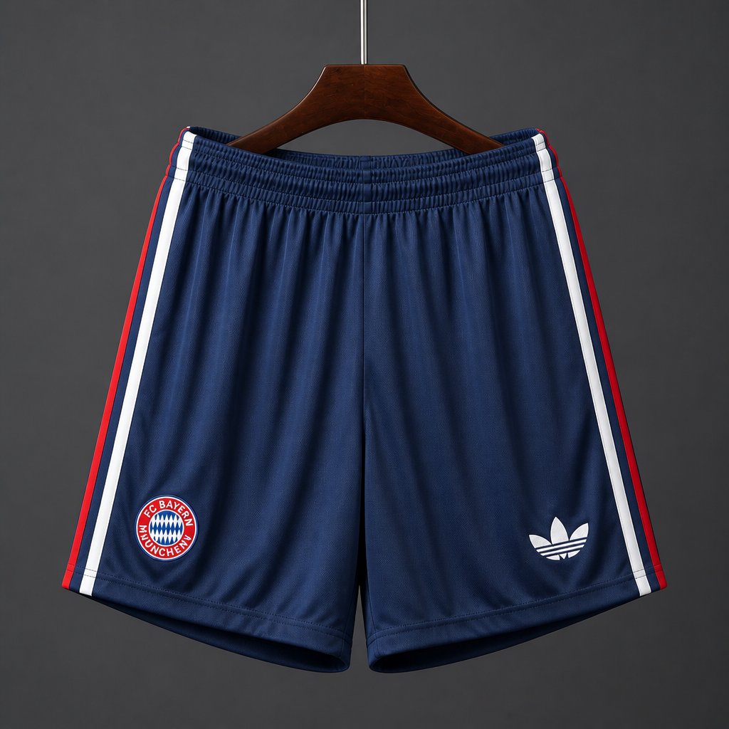 26/27 Bayern Munich Away Navy Blue Shorts
