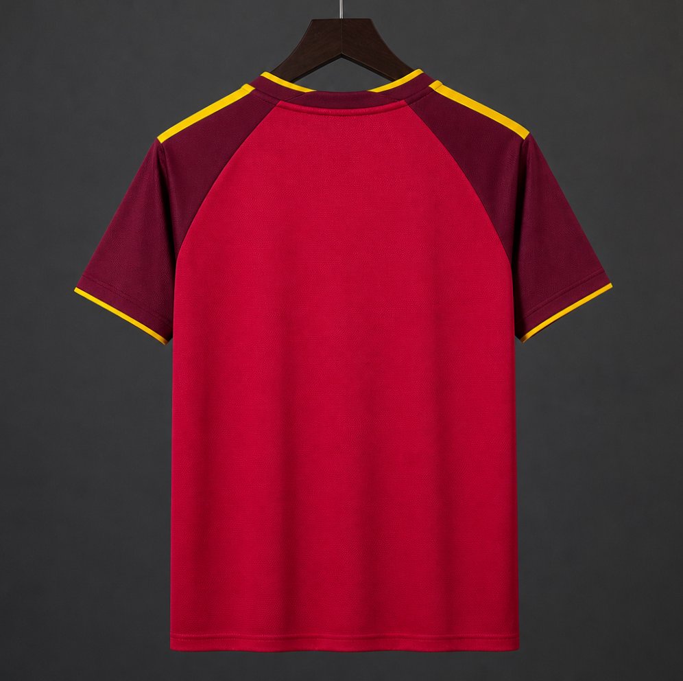 26/27 AS Roma Home Without Sponsor