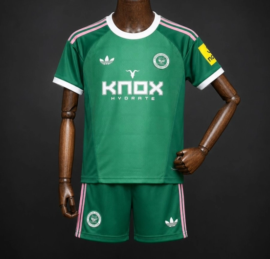 26/27 Kids Newcastle United Goalkeeper 4 Green Jersey Kit