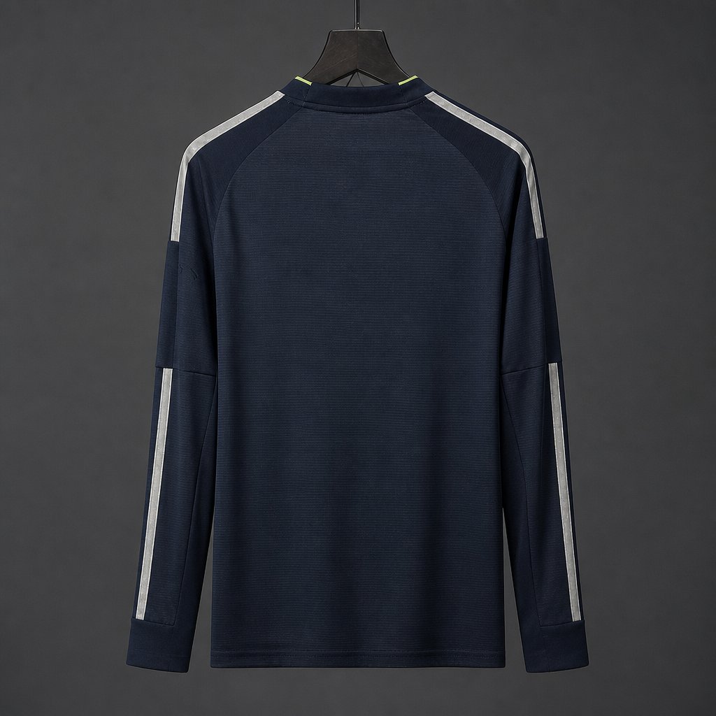25/26 Real Madrid Away Black Long Sleeve Jersey