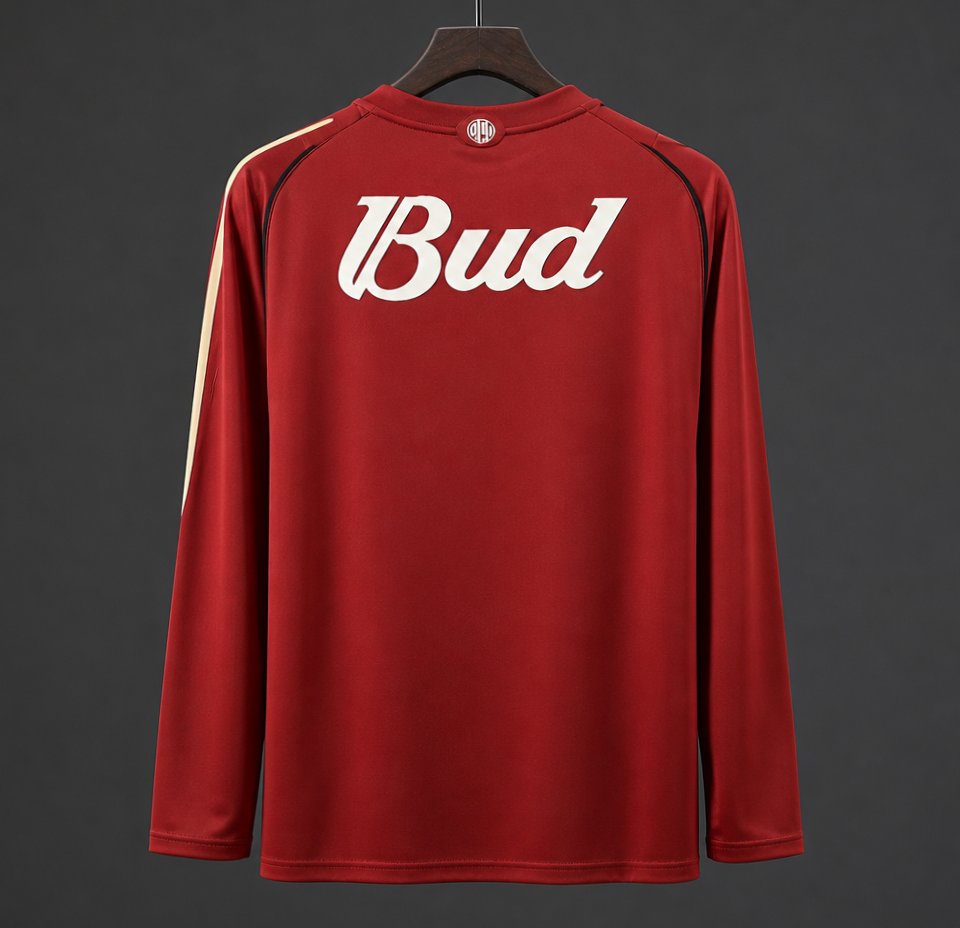 Retro 05/06 River Plate Away Long Sleeve Jersey