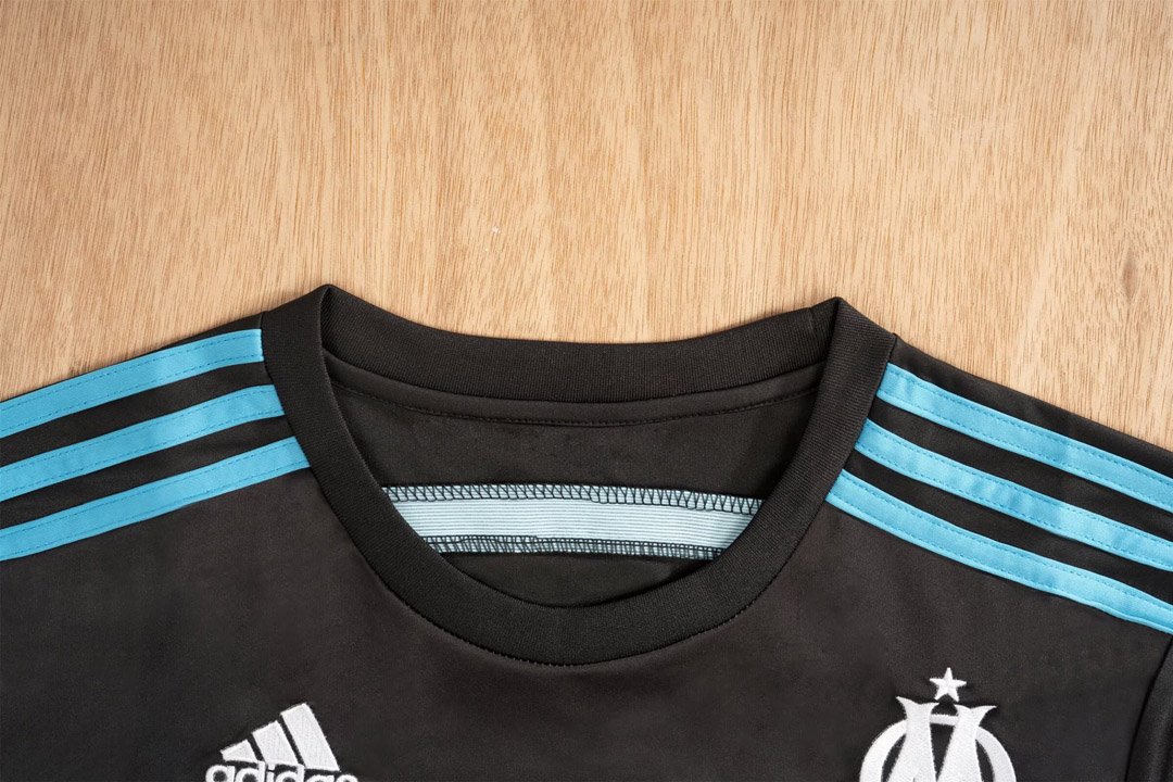 Retro 14/15 Olympique Marseille Third Black Jersey
