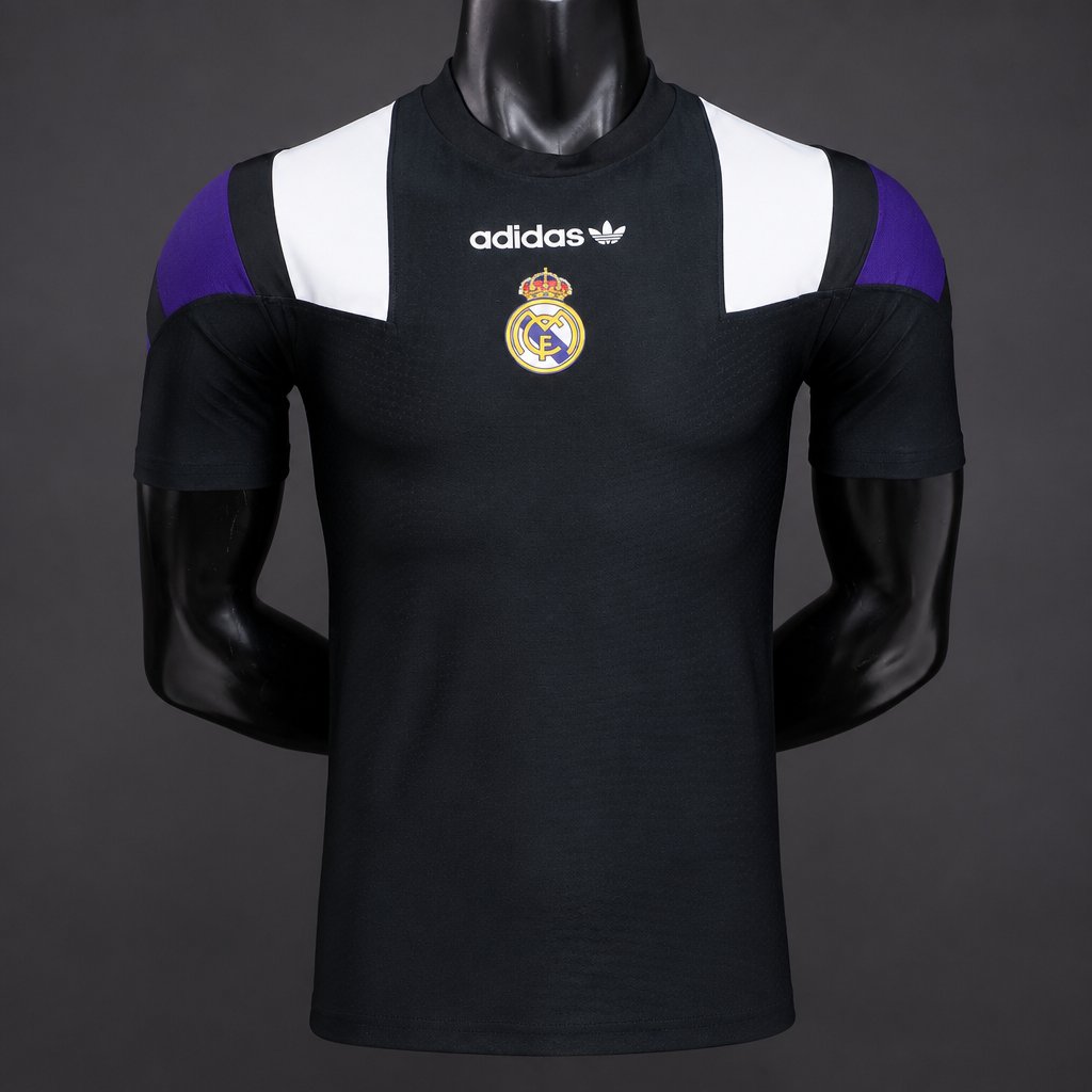 Player Version 26/27  Real Madrid Casual Retro Black Jersey
