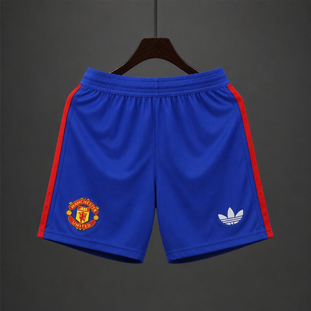 Player Version 26/27 Manchester United Away Blue Shorts