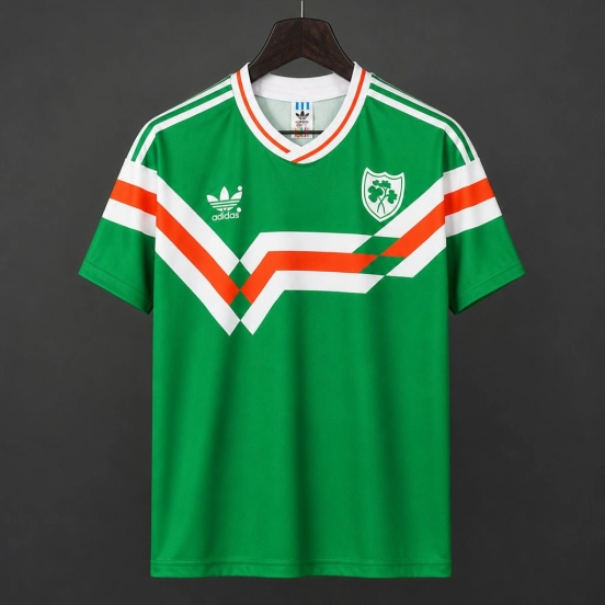 Retro 1989 Ireland Home Green Jersey